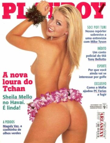 Sheila Mello Nua e Pelada na Playboy